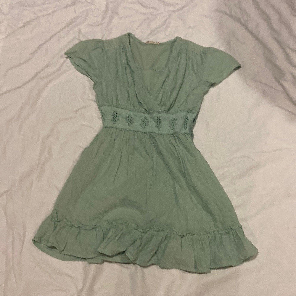 Green alterd state dress